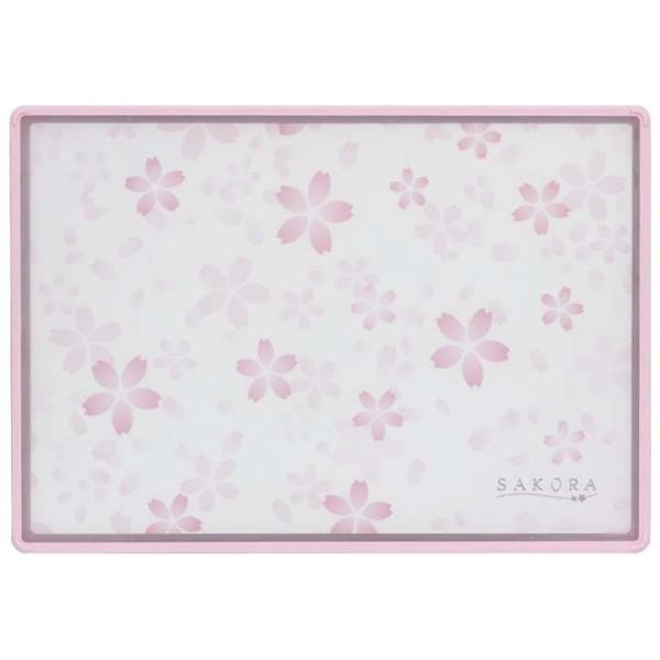 SAKURACLUB まな板 大 38267 下村企販 (D) おしゃれ 大判まな板 桜柄