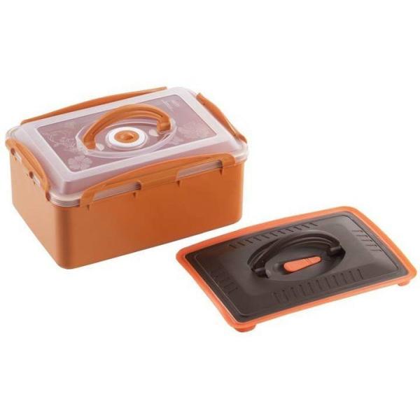 臭いや汁漏れ防止のポイントは内蓋のパッキンと蓋の4点ロック。内蓋の周囲のパッキンが容器にピッタリとフィットし、さらに蓋の4点ロックがWでガード。漬物特有の臭いが冷蔵庫内に充満したり、汁が漏れたりすることなく快適に漬物ライフをお楽しみいただけ...