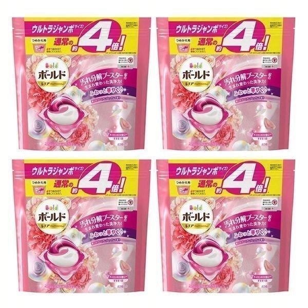 4個セット ボールドジェルボール3d癒しのプレミアムブロッサムの香りつめかえ用ウルトラジャンボ 63個 P G D 暮らしの宅配便 通販 Yahoo ショッピング