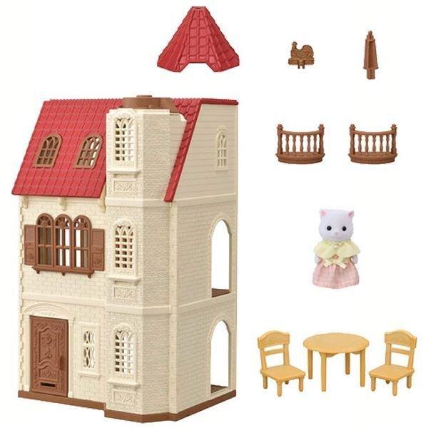 シルバニアファミリー 赤い屋根のエレベーターのあるお家 ハ 49 Tc 暮らしの宅配便 通販 Yahoo ショッピング