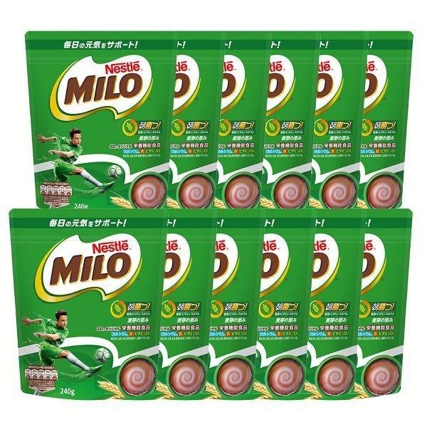 12食 ミロ オリジナル 240g (D) : ラクチーナ Yahoo!店 - 通販 - Yahoo