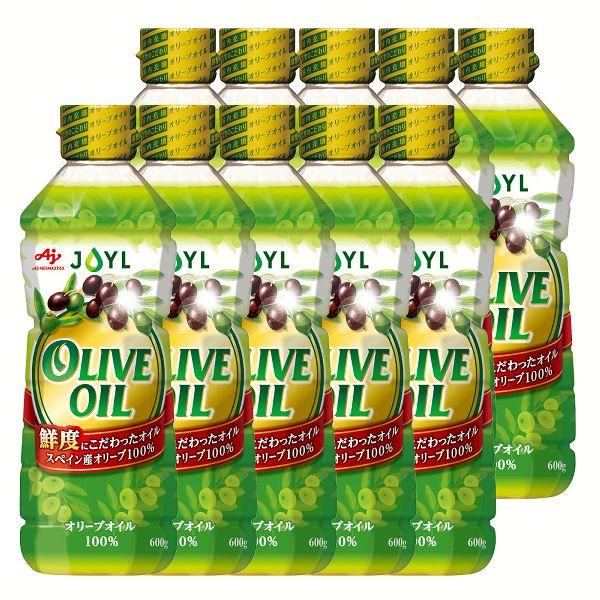 オリーブオイル 600g 10本 AJINOMOTO ペットボトル エクストラバージン