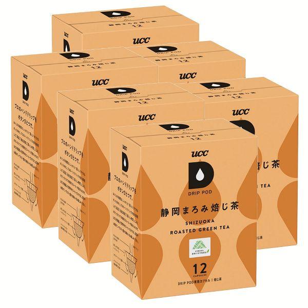 UCC (6個)DRIP POD 静岡まろみ焙じ茶 12P (D)(B) : ラクチーナ Yahoo