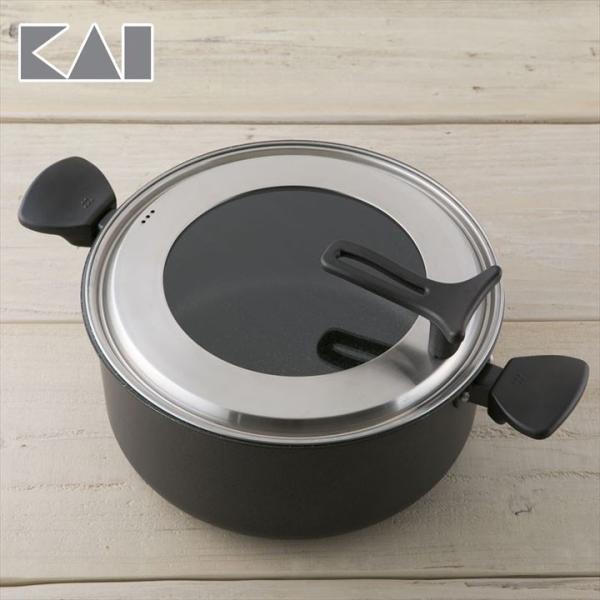 貝印 軽い両手鍋 IH対応 28cm DW-5647 (鍋) 価格比較 - 価格.com