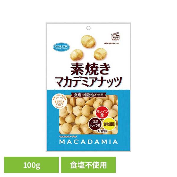 共立食品　素焼きマカデミアナッツ徳用  100g 共立食品