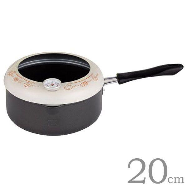 他サイト： 温度計付片手天ぷら鍋 20cm DZ5848 貝印敬老の日の商品画像