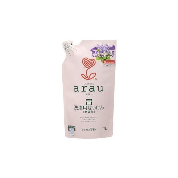 洗濯洗剤 アラウ 詰め替え 洗濯用せっけん 詰替 1L 液体洗剤 無添加