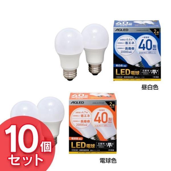 LED�d�� E26 �L�z�� 40�`���� LDA4N-G-4T6-E2P LDA5L-G-4T6-E2P �����F �d���F 10�Z�b�g �A�C���X�I�[���}