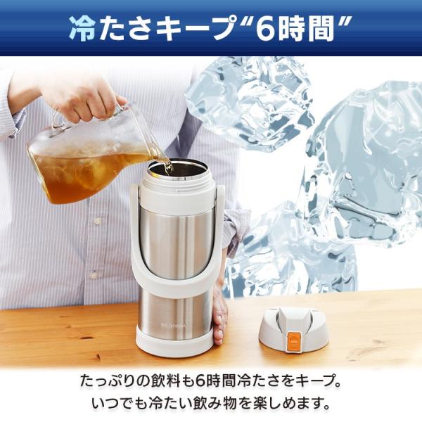 水筒 2リットル 2l スポーツジャグ スポーツボトル ダイレクトボトル 保冷 ステンレス ボトル 大容量 Sj 00 全4色 アイリスオーヤマ Buyee Buyee Japanese Proxy Service Buy From Japan Bot Online