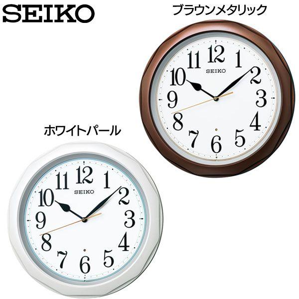 SEIKO（セイコー） 時計 クロック 電波掛時計 KX812B・KX812W