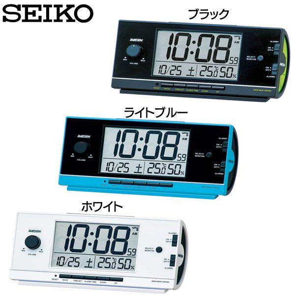 SEIKO（セイコー） 時計 クロック 電波目覚まし時計 NR534K・NR534L