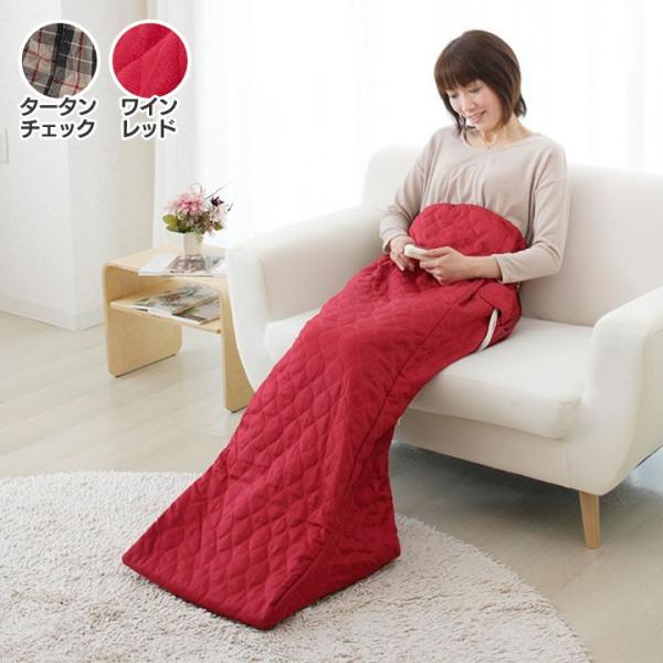 腰から下をすっぽり包む形で、寒い冬もあったか。●商品サイズ（cm）幅約43×奥行約43×高さ約115●商品重量約1.85kg●素材表面：綿100％裏面：ポリエステル100％●定格55W●消費電力量（1時間あたり）強：約23Wh中：約14Wh...