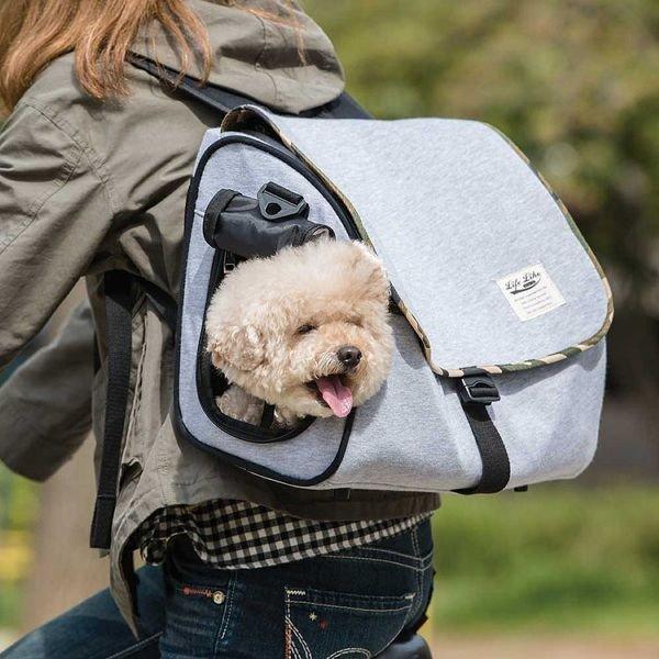 ペット 犬 猫 キャリー キャリーバッグ リュック ショルダー ボストン 旅行 おでかけ サイクリング 全2色 メッセンジャーリュック 53r001 ライフライク D B M くらしの宅配便 通販 Yahoo ショッピング