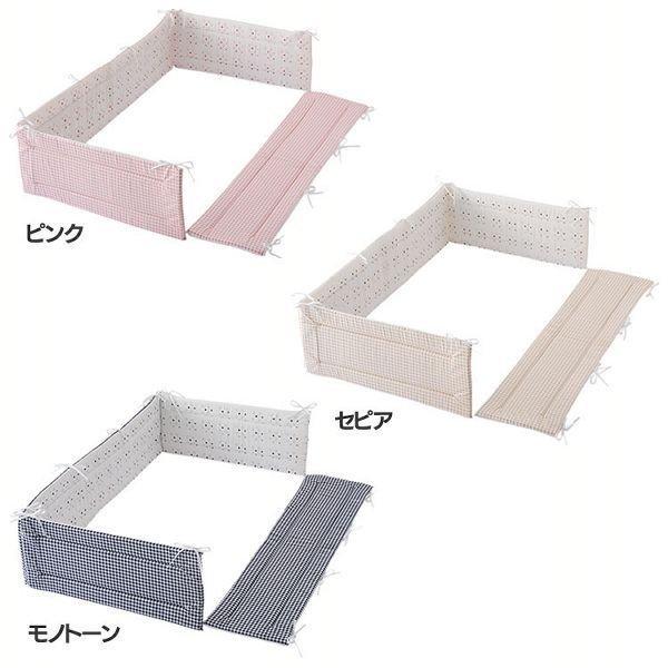 赤ちゃん ベッドガード ベッドフェンス パッド 小さめ ケガ防止 セーフティ ベビーポルカ フジキ 4538785002453 4538785002477 4538785002460）