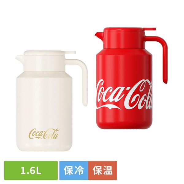 ポット 保温 保冷 コカ・コーラ ステンレスポット 1.6L ホワイト (B 