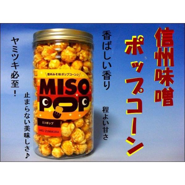 信州味噌ポップコーン】 MISO POP 170g : 天然信州味噌専門店 匠の味噌