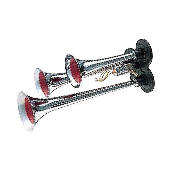 ジェットイノウエ ロング3連ホーン350 350mm 24v ヤンキホーン エアーホーン トラック カー用品 匠トラックショップ ヤフー店 通販 Yahoo ショッピング