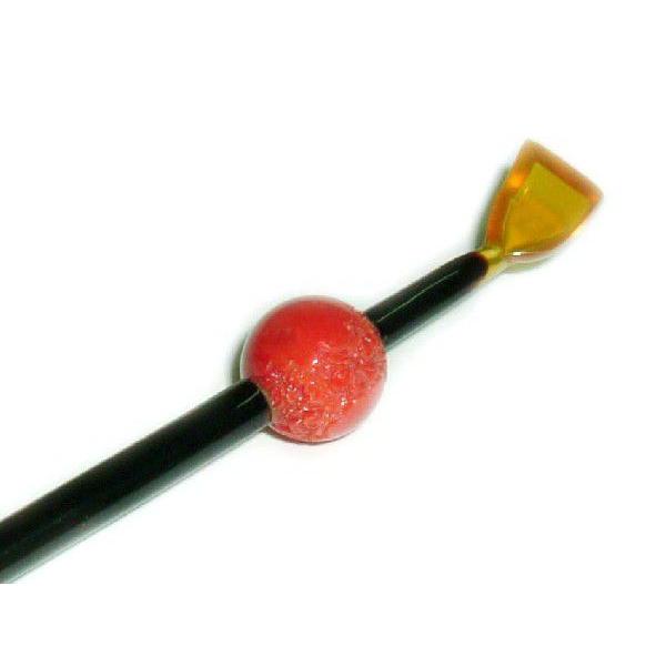 桃珊瑚玉べっ甲 かんざし 送料無料 一本挿し 玉かんざし べっ甲 鼈甲 本鼈甲 かんざし 簪 留袖 結婚式 和装 贈り物 母の日 桃珊瑚 Bk 0508 匠の工芸館 珊瑚 べっ甲専門店 通販 Yahoo ショッピング