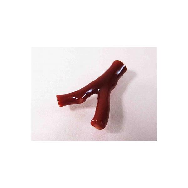 天然赤珊瑚 枝ルース 約10cm 高知県産　#ー02 タ*キ様 天然赤珊瑚 枝ルース 約10cm 高知県産 #ー02