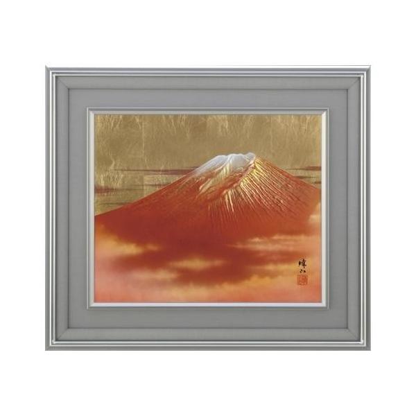 高岡銅器 彫金パネル 北晴山作 赤富士 壁紙 住宅設備 145 02 内装 タクミライフ