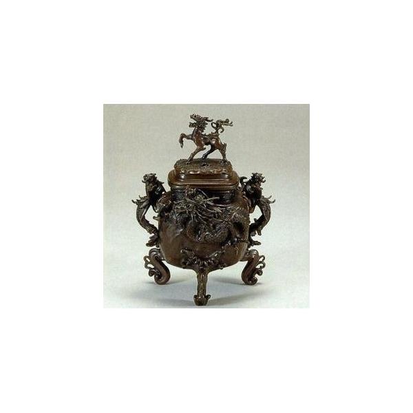 高岡銅器 香炉【麟龍香炉】伝統美術工芸品 : タクミライフ - 通販