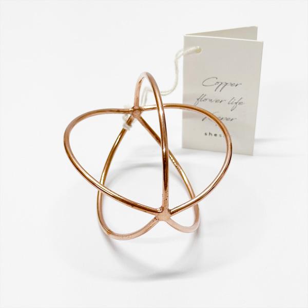 花瓶で飾るお部屋のお花を長く楽しみたい…そんな願いから生まれたボールです。格子状なので、お花を生ける際にちょっとした支えにもなる、優れたアイテム。10円玉を花瓶に入れると切り花が長持ちすると言われています。銅が水中に溶けると銅イオンになり、...