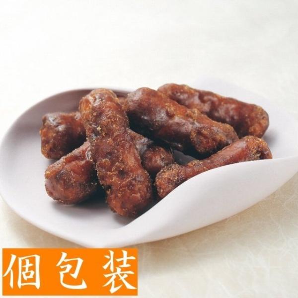 食べきりサイズに分かれた袋入り。懐かしい古き味わい。昔ながらの黒糖の風味を引き立てたかりん糖です。※黒糖部分はしっとりタイプです。　しっとりサクサクの食感をお楽しみください。・内容：75g入りかりん糖　8袋原材料名加工黒糖(国内製造)、小麦...