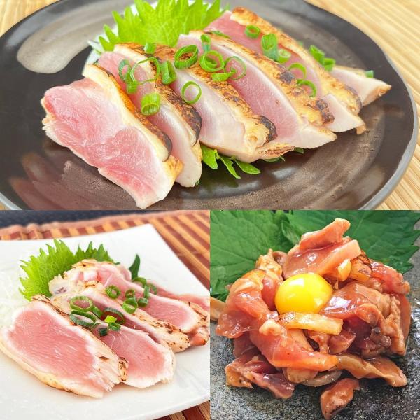 南九州(宮崎県・鹿児島県)の名物料理「鶏たたき・鳥刺し」です。昔から南九州地方には鶏肉を生食で食べる文化があり、宮崎県では「鶏たたき」鹿児島では「鳥刺し」と呼ばれています。加工場では「安心・安全・高品質」な商品をお届けするために最善の注意を...