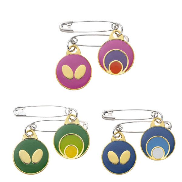 ■素材：亜鉛合金■カラー：ロゼ（016）、グリーン（136）、ブルー（177）■入数：同色2個1組■原産国：中国