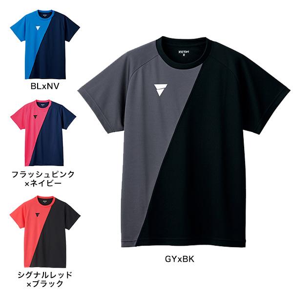 トップス kak VICTAS 卓球ウェア ユニフォーム 半袖 トップス ゲームシャツ
