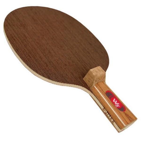 ●ラケット： 日本式ペンホルダー●ブレードサイズ： 164×150mm●グリップサイズ： 80×22mm●ブレードの厚さ： 6.0mm●合板構成： 木材5枚