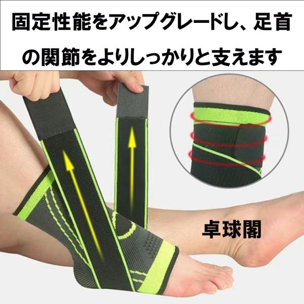 サイズＭ：約9cm*9.5cmL：約10cm*11cmXL：約10.5cm*12cm首周辺を優しくサポートしてくれる、快適な装着感が魅力の足首サポーターです。足首・かかと・足裏全てをカバー出来ますので、日頃ウォーキングをしている方や脚を酷使...