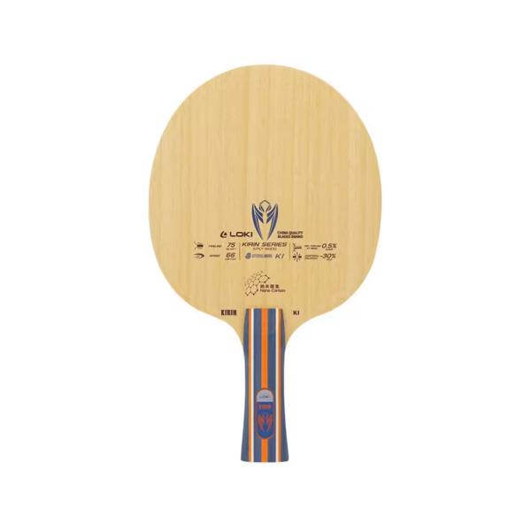 インナーカーボンラケット 5枚木+インナーカーボン2枚JTTA付いていません。ラケット箱も付いていません。攻撃力と操作性を兼ね備えた、勝利を引き寄せる一本。卓球において一瞬の判断とスピードが勝敗を分けます。LOKI KIRIN K1は、そう...