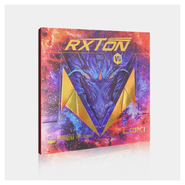 メーカー：LOKI ブランド：RXTON色：赤度数：３７度厚み：2.１ｍｍ速度: 11.5制御: 12スピン: 21王皓選手がデザインし、国チーム訓練で使用されている粘着ラバーです。  回転もスピードもパワーもしっかり出ます。◎商品について...