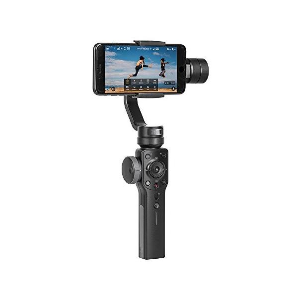 Zhiyun 4 ブラック ジーユン Cj 自撮り棒 Tamのzhiyun 3軸スマホ用 3軸スマホ用 スタビライザー Smooth 自撮り棒 Tam