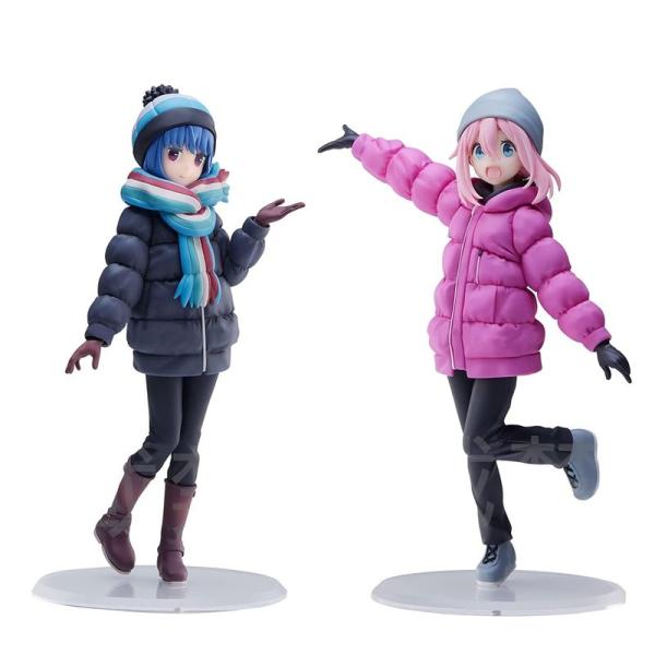 ゆるキャン プレミアム フィギュア 志摩リン 各務原なでしこ 2種