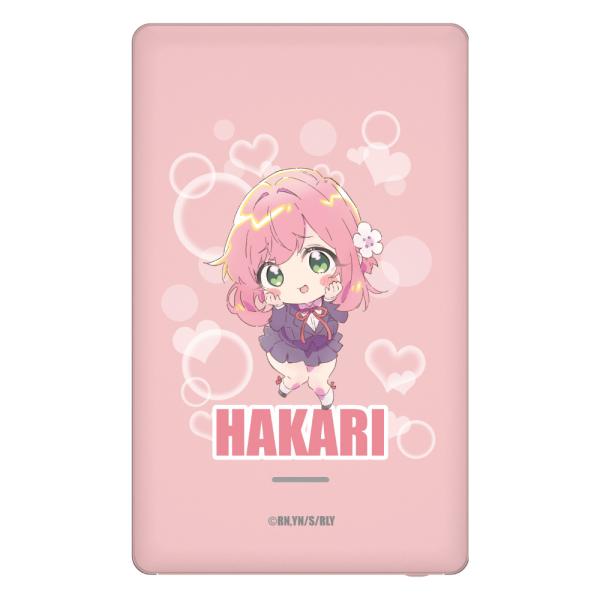 君のことが大大大大大好きな100人の彼女 モバイルバッテリー 6800mAh 花園 羽香里 ピンク 合計最大2.4A出力 USB-C 1ポート USB-A 1ポート BN-L96UZP-HK