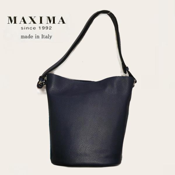 MAXIMA マキシマ 本革 ショルダーバッグ レザー クロスボディ MAXIMA 