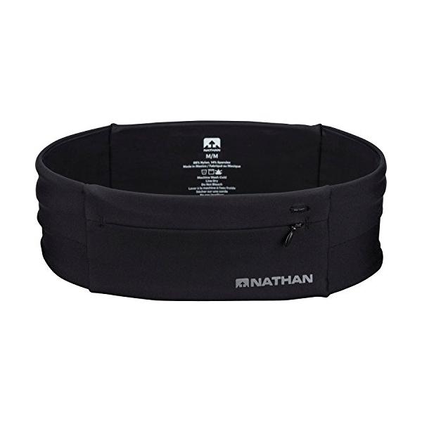NATHAN(ネイサン) ランニング NS7702 ジップスター ウェストバンド ジップ付ポケット NS7702 BLACK S
