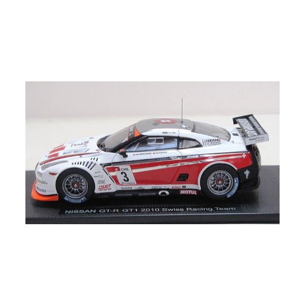 エブロ 1/43 NISSAN GT-R GT1 2010 Swiss Racing Team No.3 完成