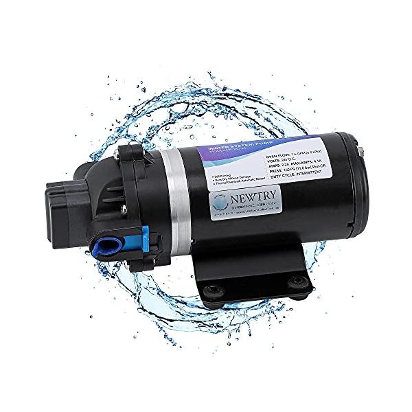 NEWTRY 高圧ポンプ 給水 排水ポンプ ダイヤフラムポンプ 電動 NEWTRY 高圧ポンプ 給水 排水ポンプ ダイヤフラムポンプ 電動