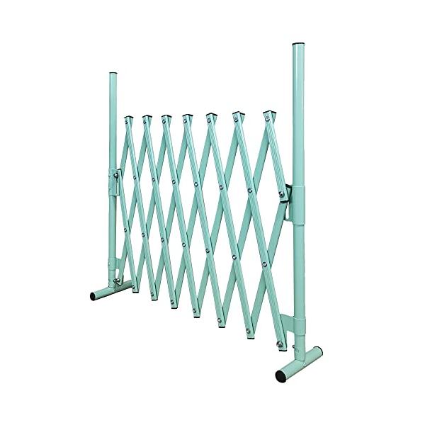 ALMAX アルマックス ペットゲート アルミフエンス 幅150?高さ70cm（ライトグリーン） ドア 階段 ゲート SXG-0715LG