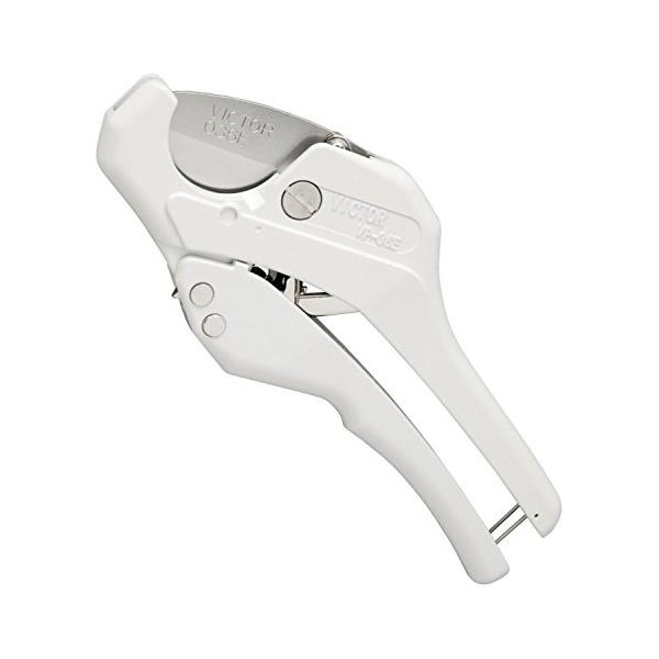 【ご購入後の当店からの連絡はご登録のメールアドレスに通知いたします。必ずご確認ください】全長:225mm重量:330g切断能力1:塩ビ管42mm迄・硬質塩化ビニール(VP30・VW30・VE36まで)・ポリエチレン管(PE等)切断能力2:ワ...