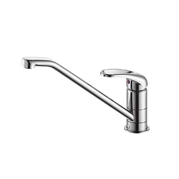 他サイト： SANEI キッチン用 シングルワンホール混合栓 上面施工式 一般地用 K87110TJV-13の商品画像