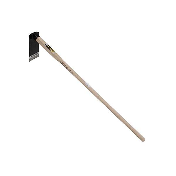 【ご購入後の当店からの連絡はご登録のメールアドレスに通知いたします。必ずご確認ください】用途:土づくり作業用特徴:畑の耕起、整地、除草、土寄せなどに便利柄長:約1200mm頭部:刃物鋼柄部:木