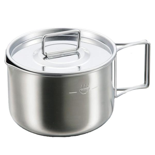 他サイト： キャプテンスタッグ(CAPTAIN STAG) ステンレス ラーメンクッカー570ml リフィル用 M-5512の商品画像