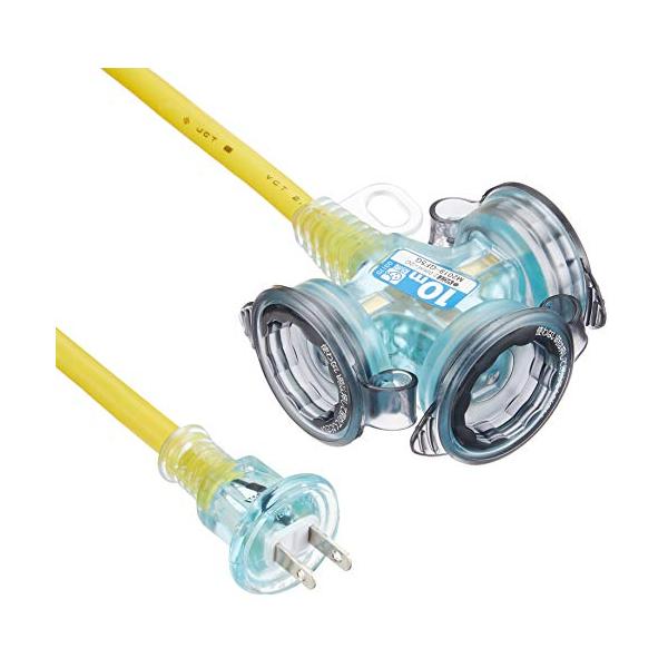 他サイト： ハタヤ 延長コード(防雨型) FX-103Yの商品画像