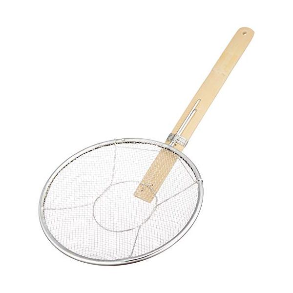 【商品概要】直径×柄の長さ(mm):240×270■サイズ(cm):24【商品説明】ホテルレストラン、ラーメン店向け業務用商品【商品詳細】ブランド：遠藤商事(Endo Shoji)商品名：遠藤商事 業務用 竹柄そば揚 24cm 横柄 18-...