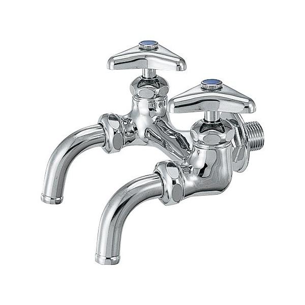 カクダイ 双口ホーム水栓 13 7050