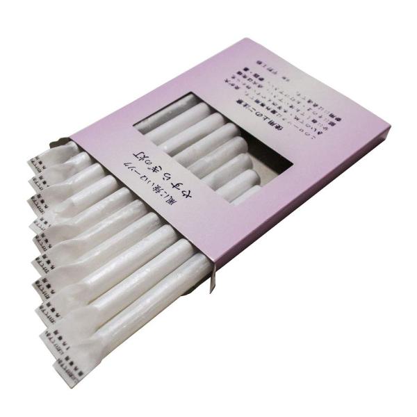 【商品概要】紙箱サイズ　H13.2×W9.6×D1（cm）本数　10本紙箱入無料でのしもお付けできます【商品説明】多少の風が吹いても消えにくいローソクです。お墓まいりには最適です。　【商品詳細】ブランド：京都の仏具屋さん香華堂商品名：風に強...